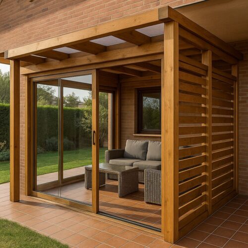 Cerramientos de madera exterior a medida